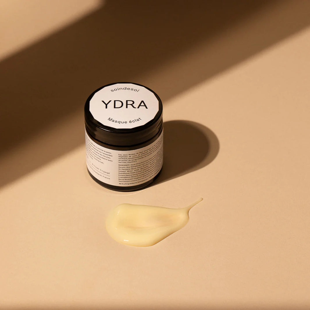 YDRA - MASQUE VISAGE HYDRATANT ET ÉCLAT by Soin de Soi