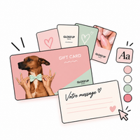 Personnalisez votre carte cadeau