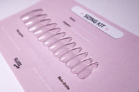 SIZING KIT Gloss On Nails