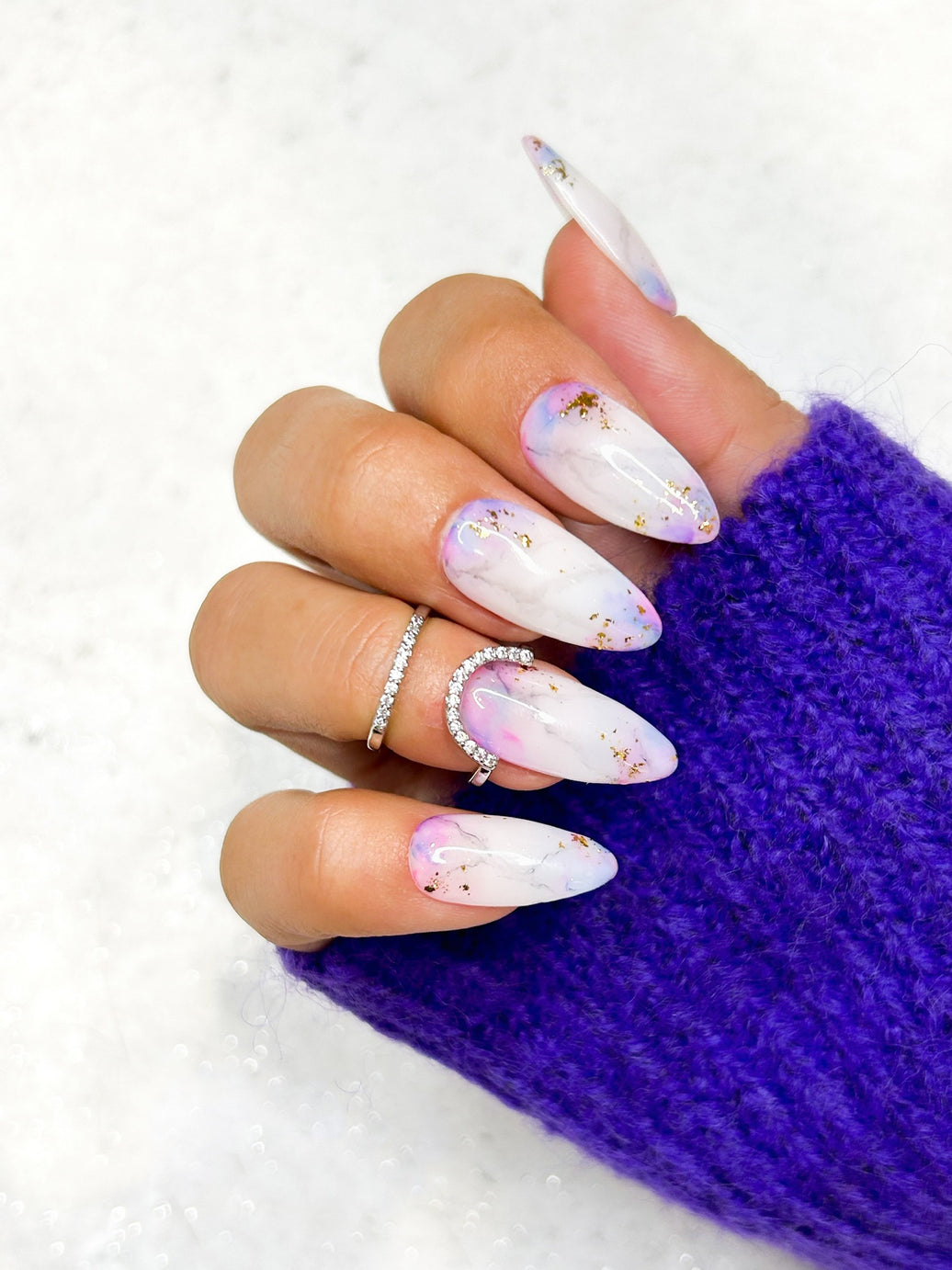 PURPLE MARBLE 💜