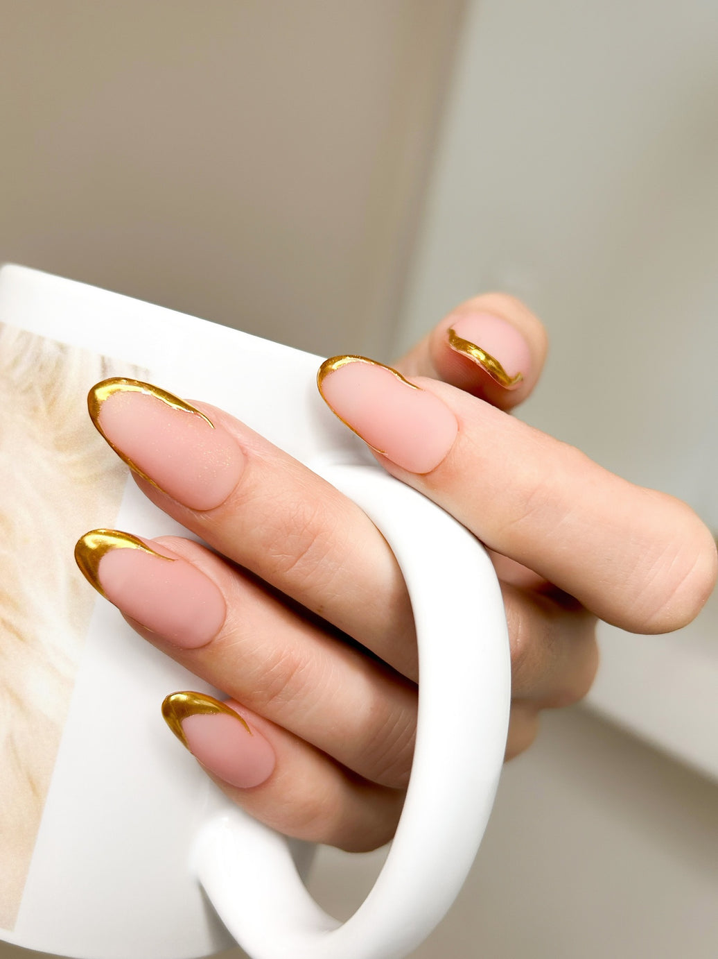 GOLD & WAVY FRENCH 💛