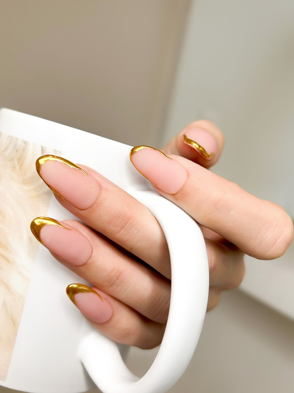 GOLD & WAVY FRENCH 💛