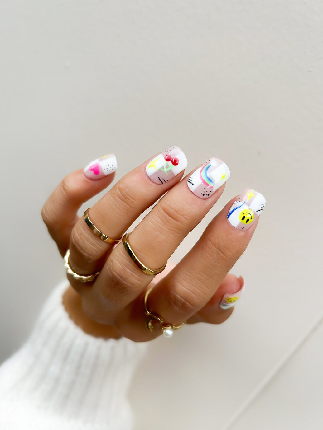 MAGIC SHORT NAILS 🌈