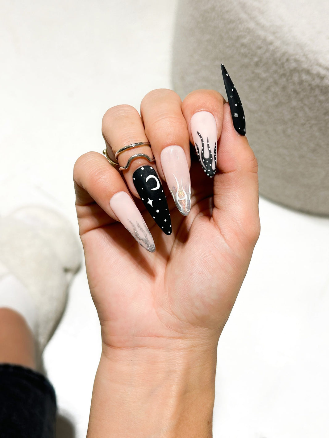 DARKER LONG NAILS 🖤