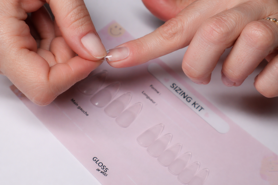 SIZING KIT Gloss On Nails