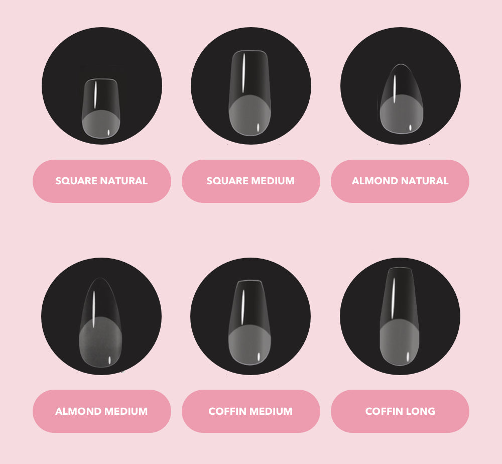 SIZING KIT Gloss On Nails