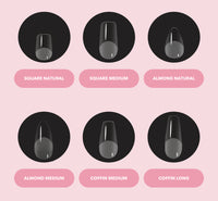 SIZING KIT Gloss On Nails